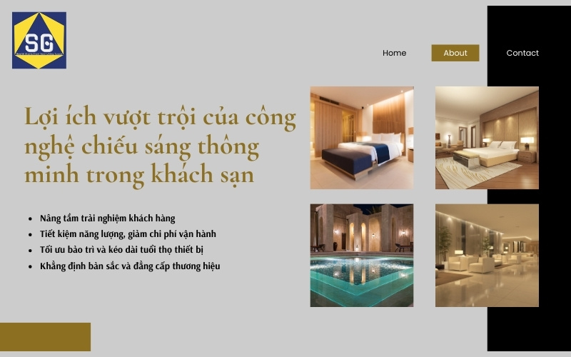 Thiết kế chiếu sáng khách sạn