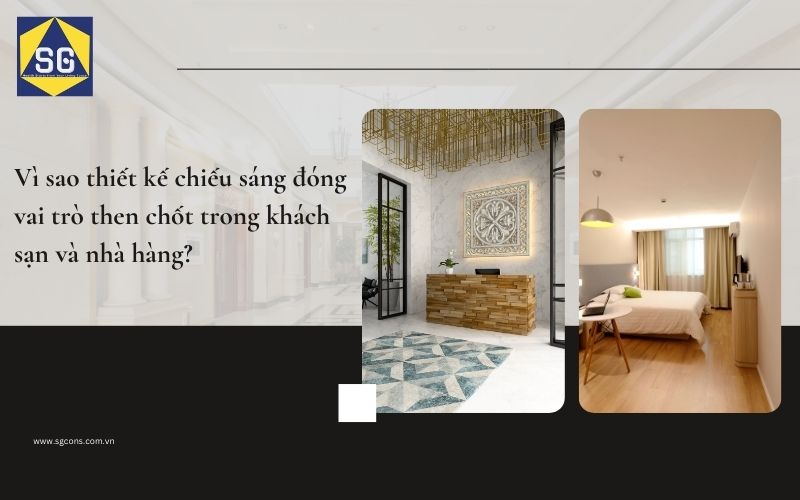 Thiết kế chiếu sáng khách sạn