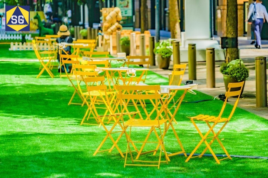 Thiết kế nhà hàng sân vườn