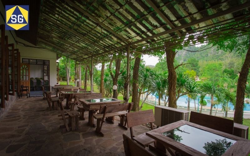 Thiết kế nhà hàng sân vườn