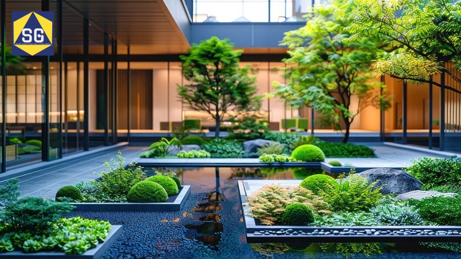 Thiết kế sân vườn nhỏ trước nhà