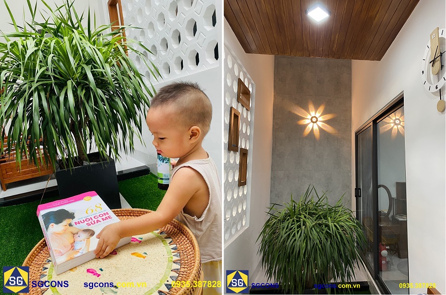 Mẫu nhà 1 tầng ba phòng ngủ hiện đại