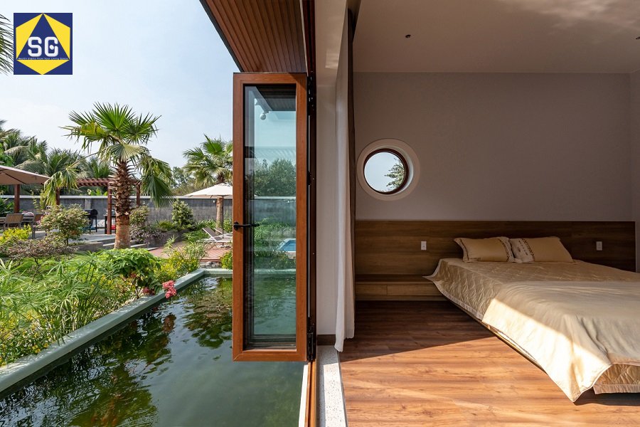 Thiết kế nhà phố có sân vườn