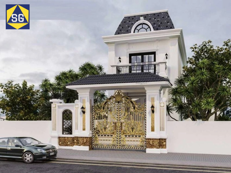 Nhà phố tân cổ điển 2 tầng