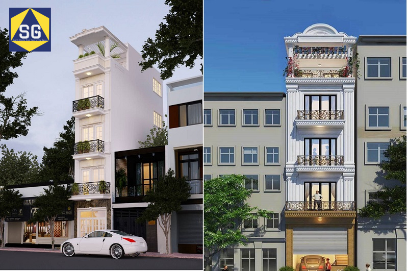 thiết kế nhà phố 4x11m