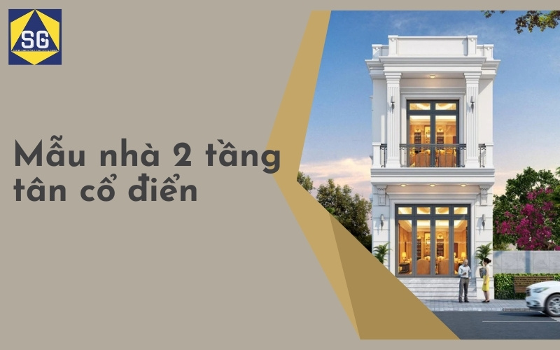 nhà phố 2 tầng hiện đại