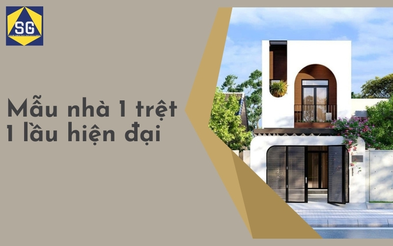 nhà phố 2 tầng hiện đại