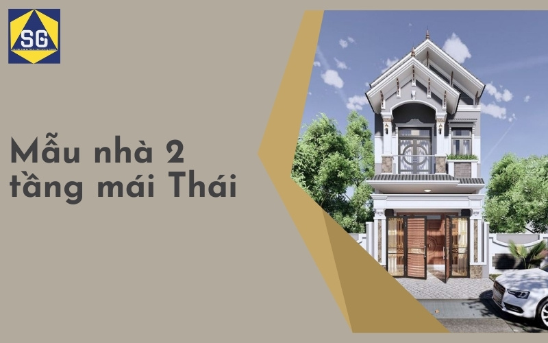 nhà phố 2 tầng hiện đại