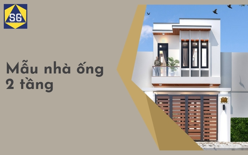 nhà phố 2 tầng hiện đại