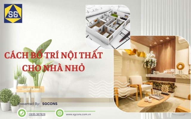 bố trí nội thất cho nhà nhỏ