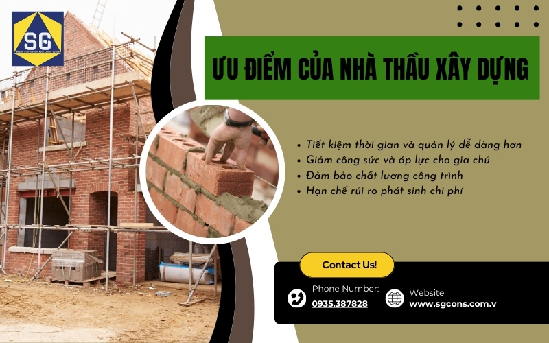 Nên chọn nhà thầu xây dựng trọn gói hay tự thuê nhân công