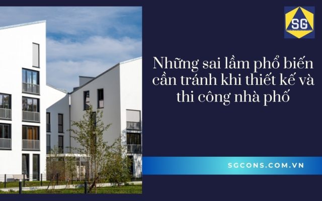 thiết kế và thi công nhà phố