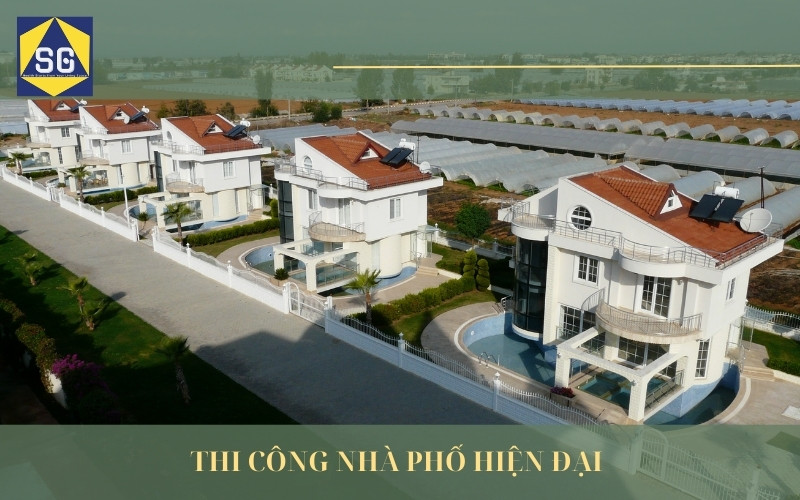 thiết kế và thi công nhà phố