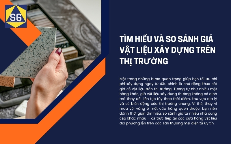 Cách chọn vật liệu xây dựng
