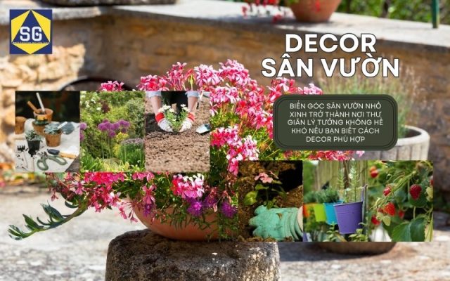 decor sân vườn