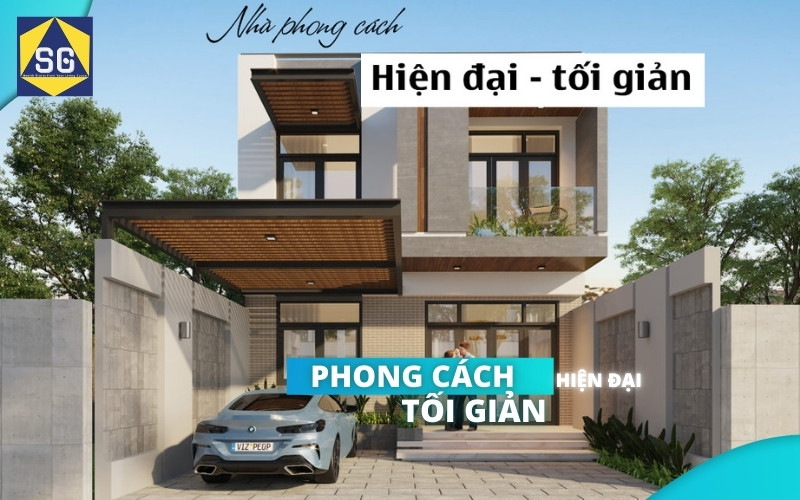nhà phố đẹp hiện đại