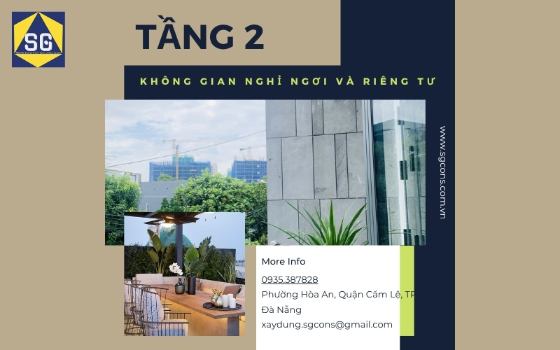 Thi công trọn gói nhà 2 tầng