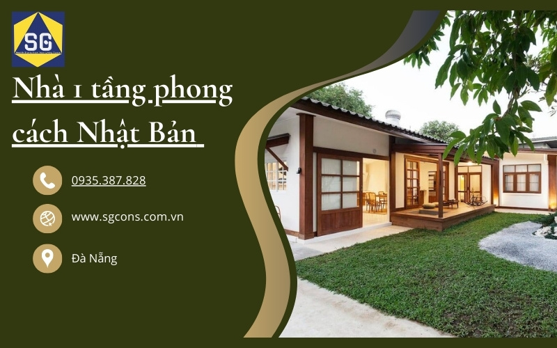 thiết kế nhà 1 tầng