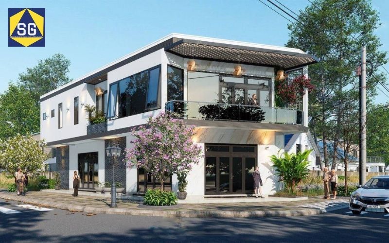 nhà phố mặt tiền 10m kinh doanh