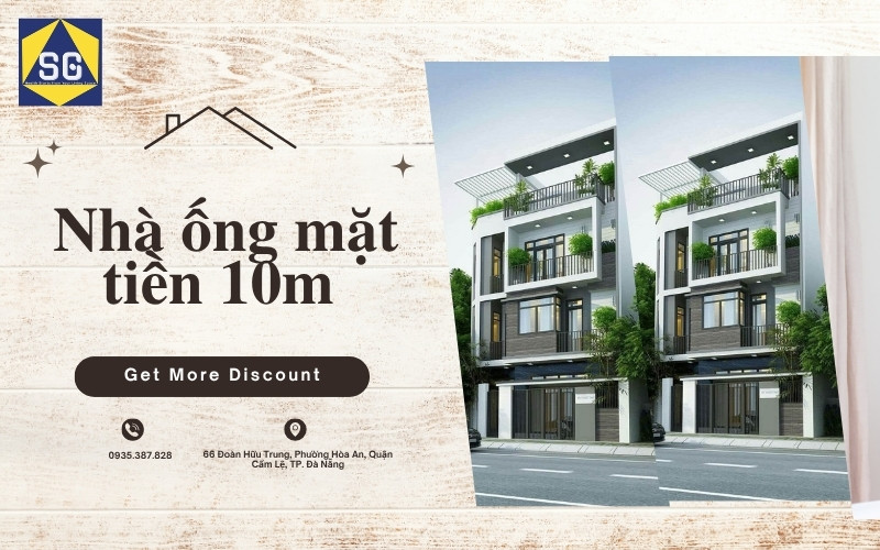 nhà phố mặt tiền 10m kinh doanh