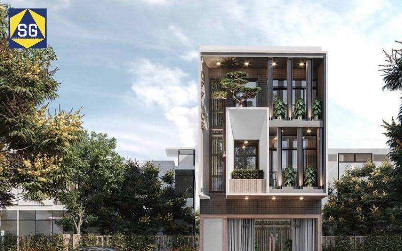 nhà phố mặt tiền 10m kinh doanh