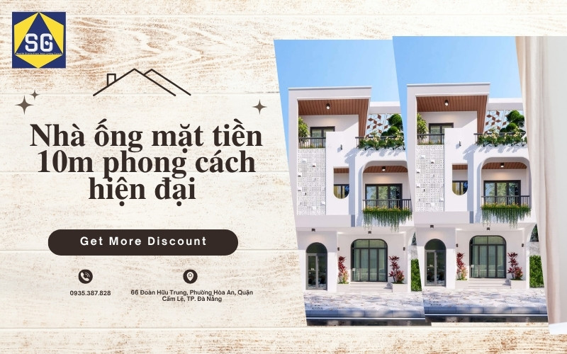 nhà phố mặt tiền 10m kinh doanh