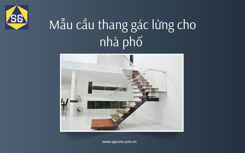 những mẫu cầu thang gác lửng đẹp