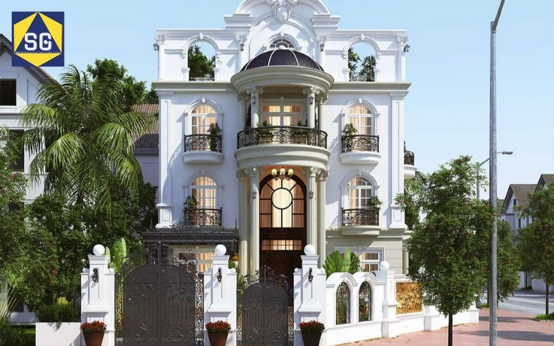 thiết kế nhà mặt tiền 8m sâu 12m