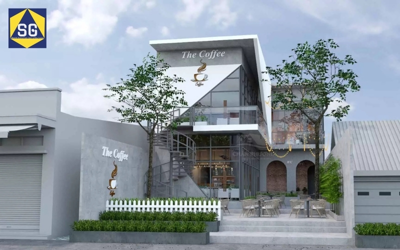 thiết kế nhà mặt tiền 8m sâu 12m