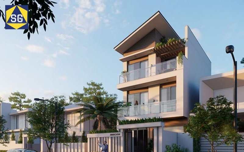 thiết kế nhà mặt tiền 8m sâu 12m