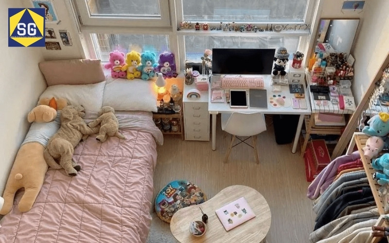 thiết kế phòng trọ 20m2 không gác thiết kế phòng trọ 20m2 không gác