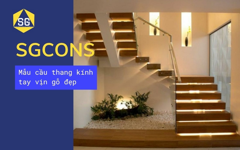 Mẫu cầu thang kính đẹp hiện đại Mẫu cầu thang kính đẹp hiện đại