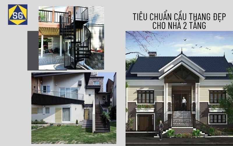 Mẫu Nhà 2 Tầng Cầu Thang Ngoài Trời mẫu nhà 2 tầng cầu thang ngoài trời