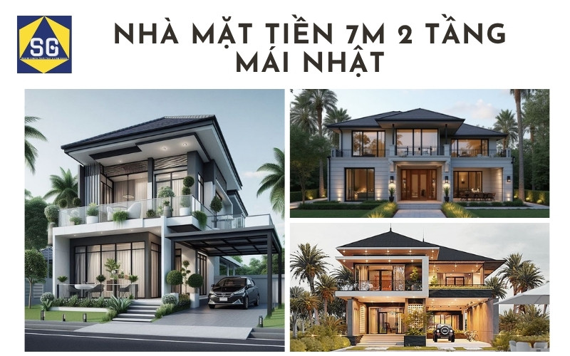 Mẫu nhà mặt tiền 7m 2 tầng Mẫu nhà mặt tiền 7m 2 tầng
