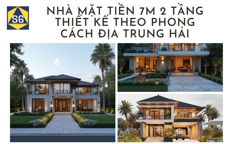 Mẫu nhà mặt tiền 7m 2 tầng Mẫu nhà mặt tiền 7m 2 tầng