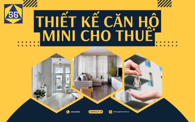 thiết kế căn hộ mini cho thuê