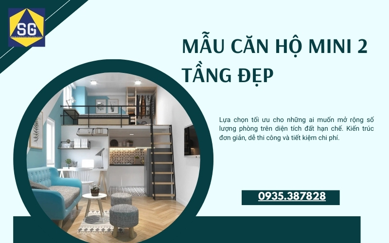 thiết kế căn hộ mini cho thuê