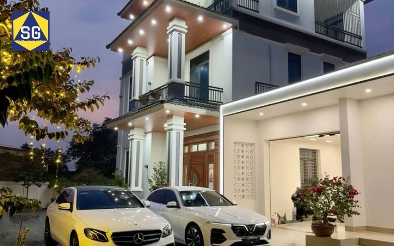 Mẫu nhà lệch tầng 7x7m Mẫu nhà lệch tầng 7x7m