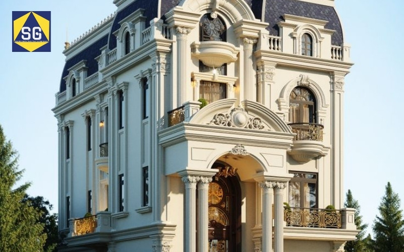 Mẫu nhà lệch tầng 7x7m Mẫu nhà lệch tầng 7x7m