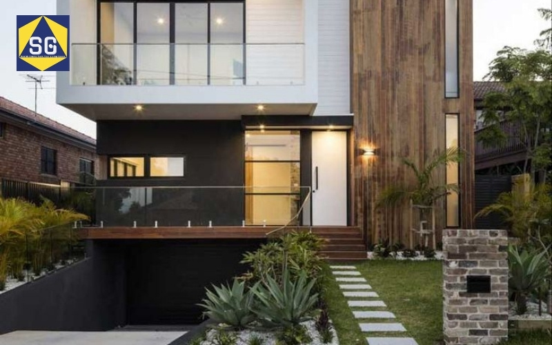 Mẫu nhà lệch tầng 7x7m Mẫu nhà lệch tầng 7x7m