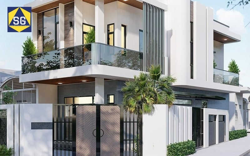 Mẫu nhà lệch tầng 7x7m Mẫu nhà lệch tầng 7x7m