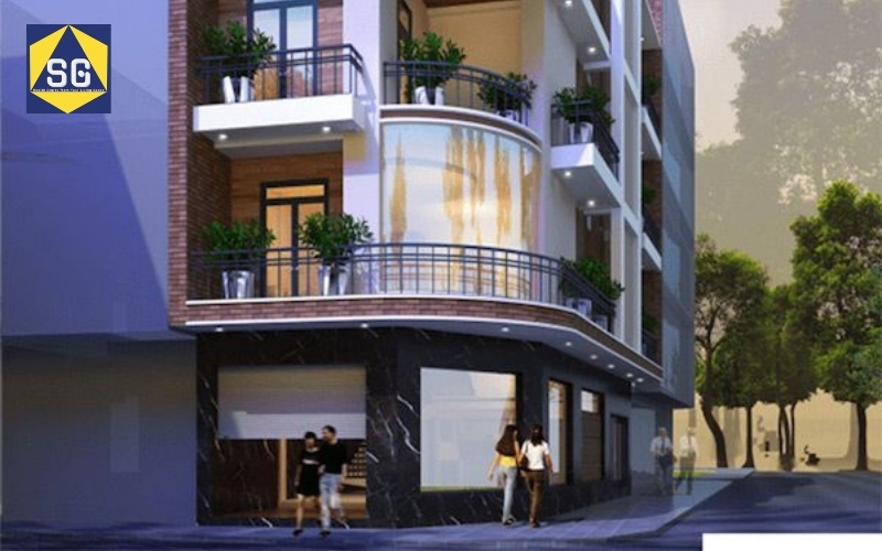 Mẫu nhà lệch tầng 7x7m Mẫu nhà lệch tầng 7x7m