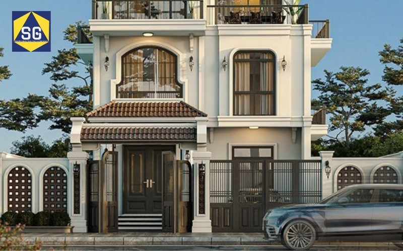 Mẫu nhà lệch tầng 7x7m Mẫu nhà lệch tầng 7x7m