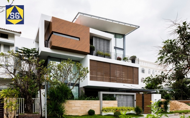 Mẫu nhà lệch tầng 7x7m Mẫu nhà lệch tầng 7x7m
