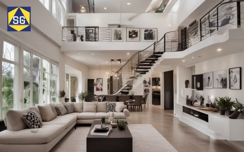 Phòng khách rộng 16m2