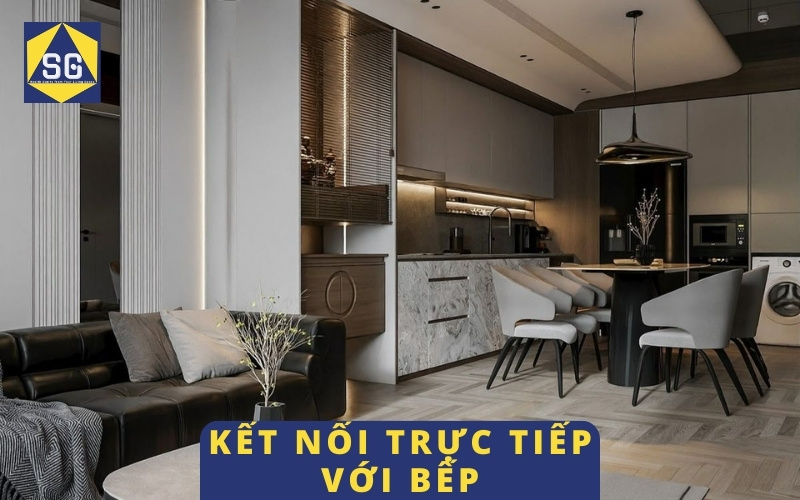 Phòng khách rộng 16m2