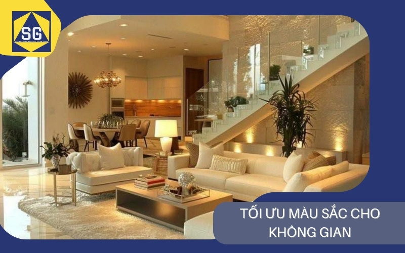 Phòng khách rộng 16m2