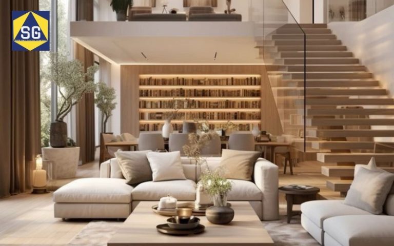 27+ Mẫu thiết kế phòng khách 16m2 đẹp hiện đại - sgcons