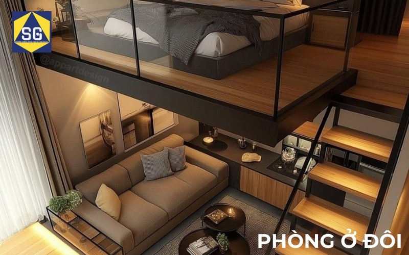 Thiết kế phòng trọ hiện đại