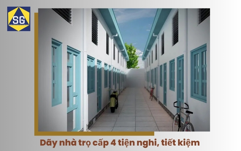 Thiết kế phòng trọ hiện đại